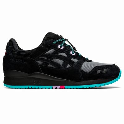 Férfi Asics Gel-Lyte III G-TX Utcai Cipő AS0796381 MélySzürke/Fekete